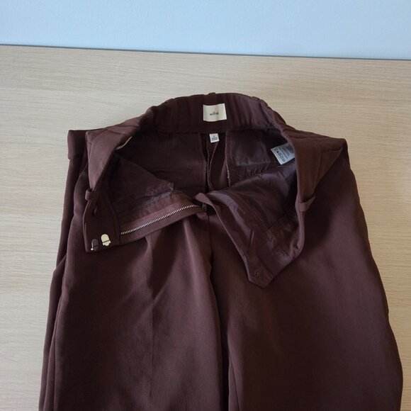 Aritzia Wilfred Dashwood pant in brown - Picture 4 of 7